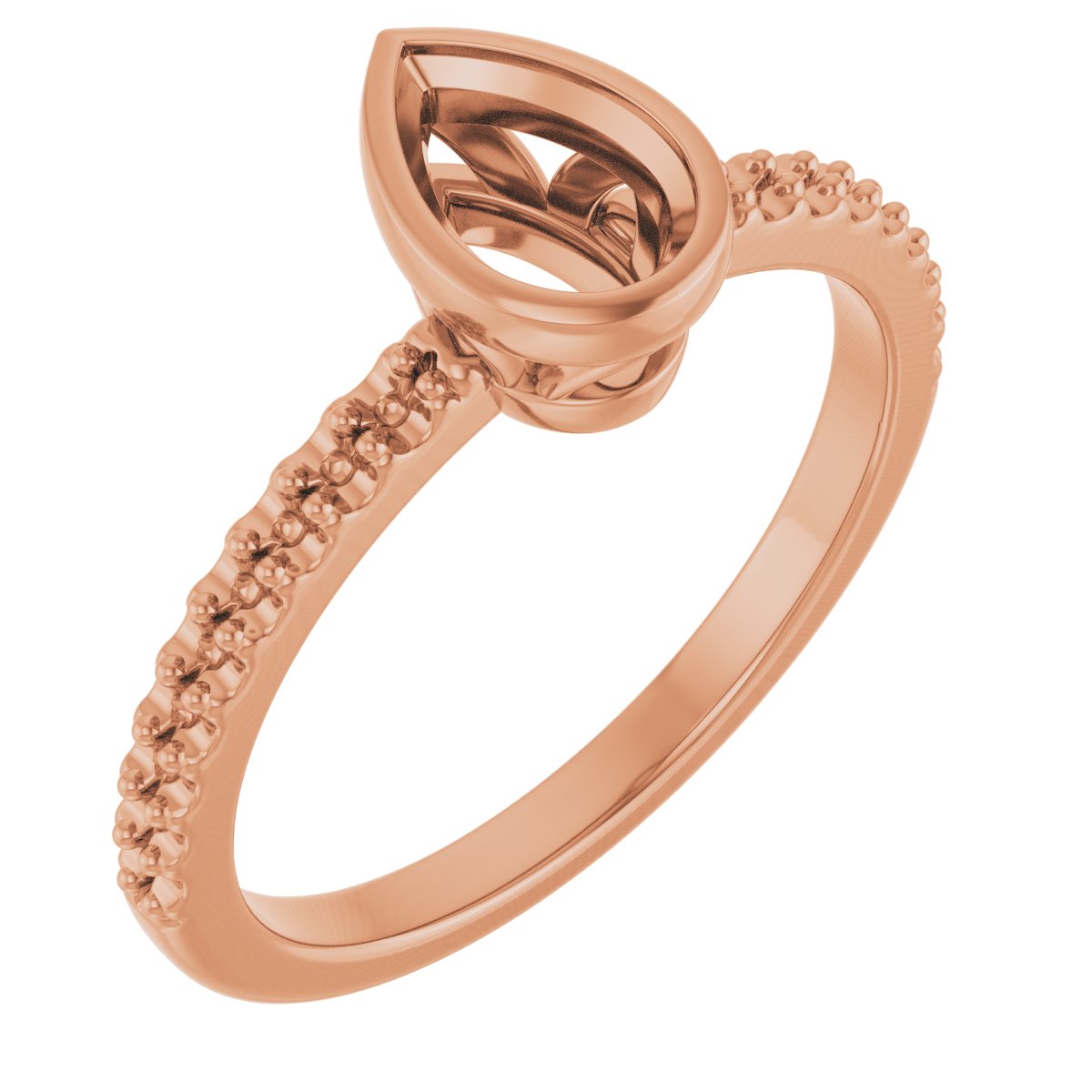 Bezel-Set Engagement Ring