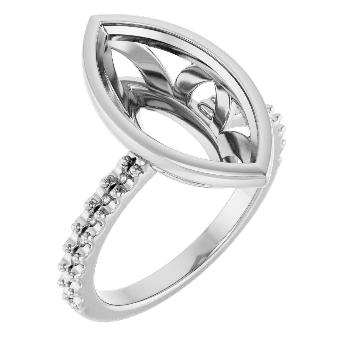 Bezel-Set Engagement Ring