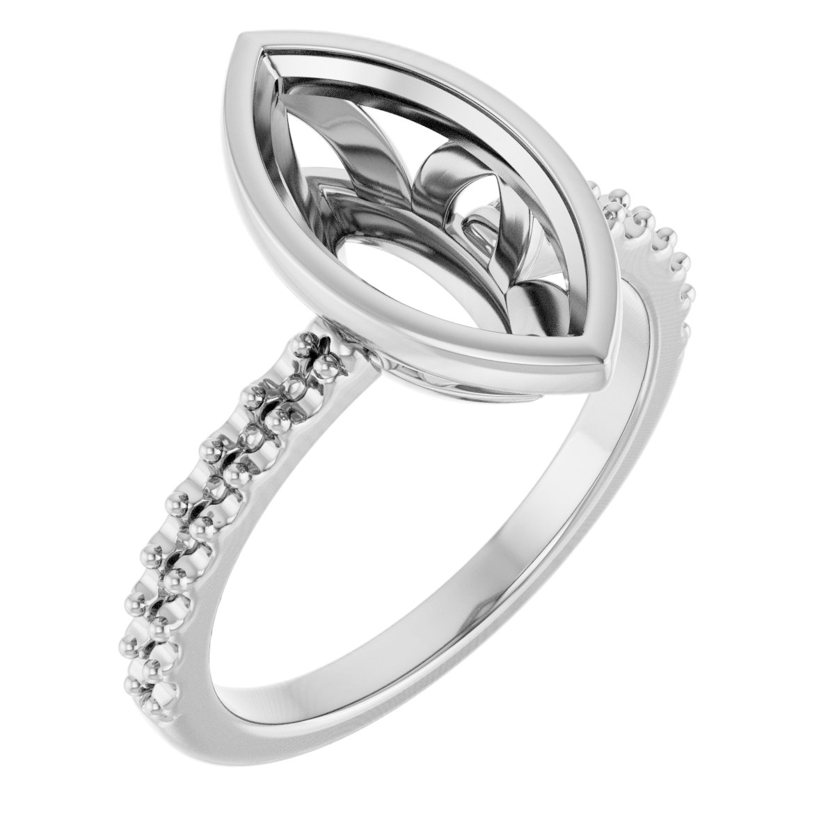Bezel-Set Engagement Ring