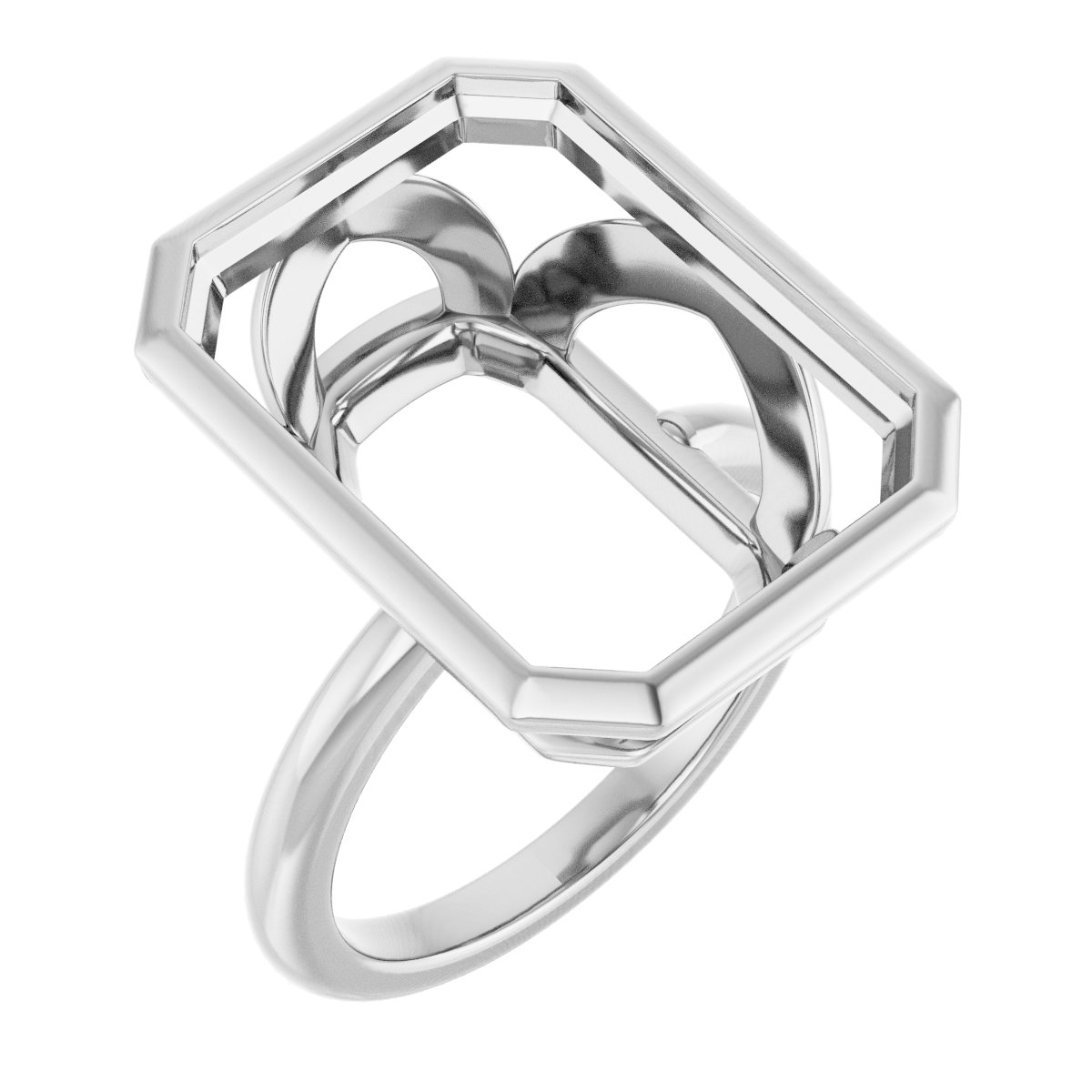 Bezel-Set Engagement Ring