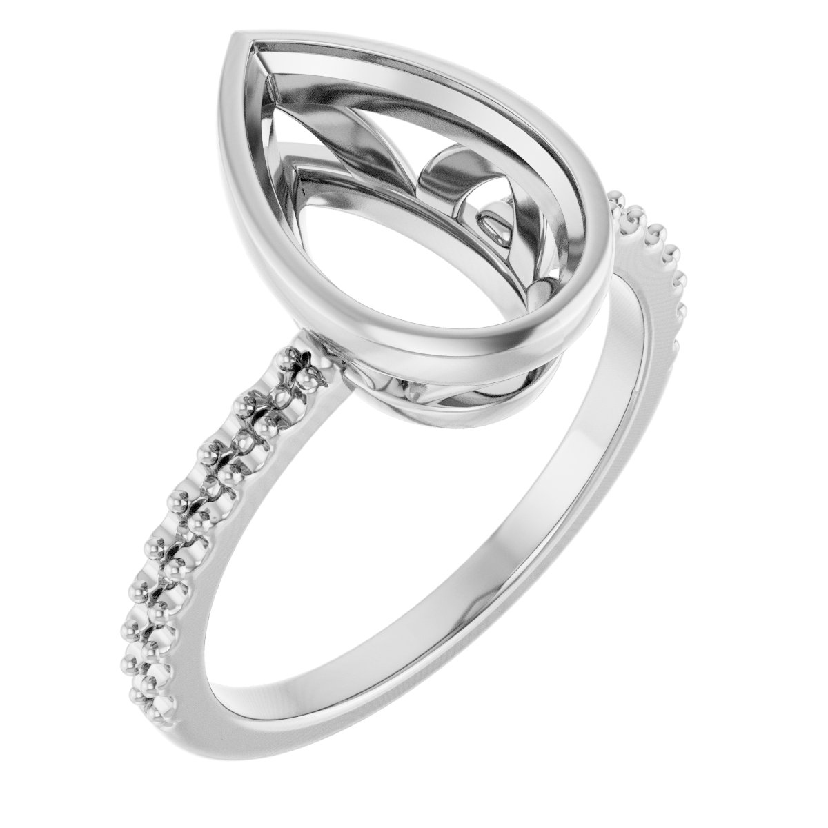 Bezel-Set Engagement Ring