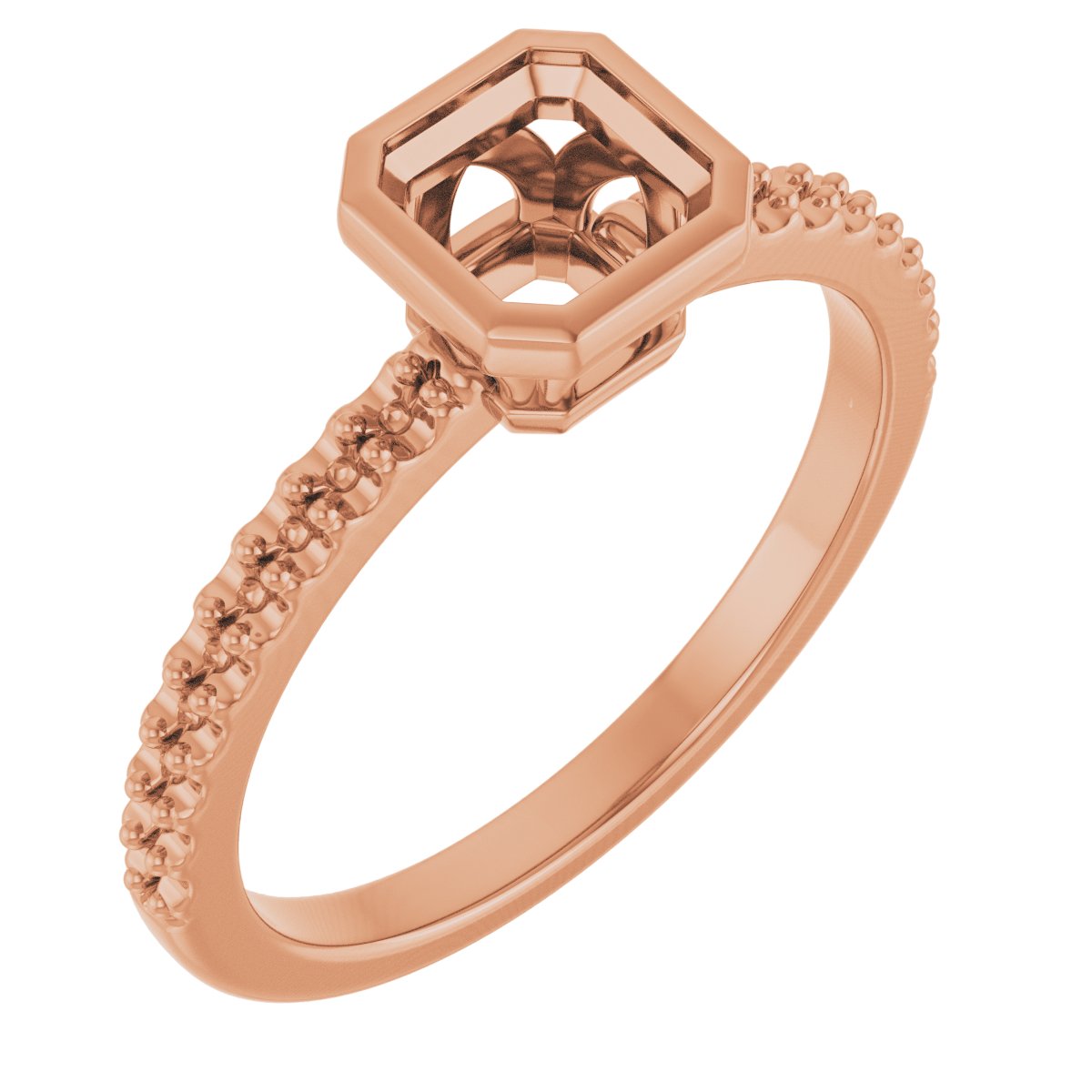 Bezel-Set Engagement Ring