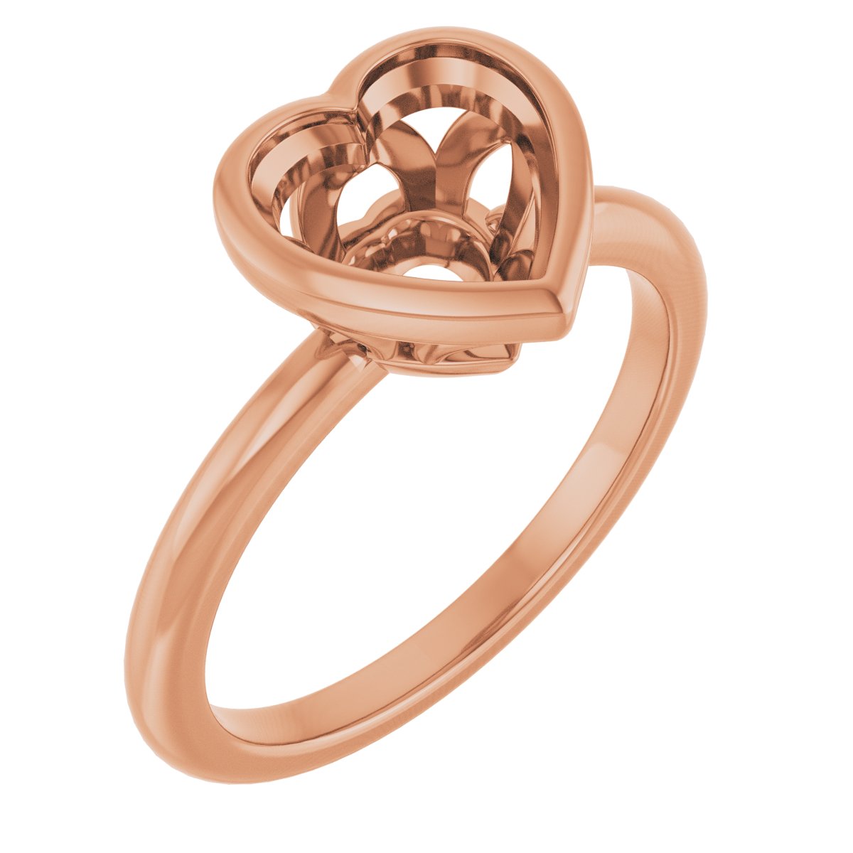 Bezel-Set Engagement Ring