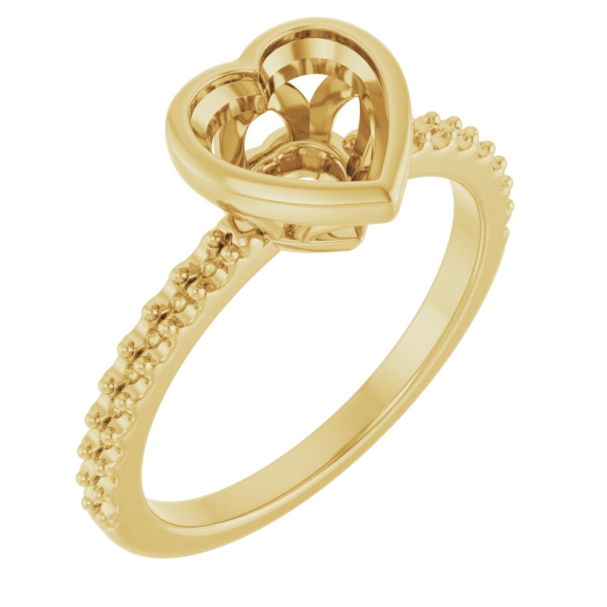 Bezel-Set Engagement Ring
