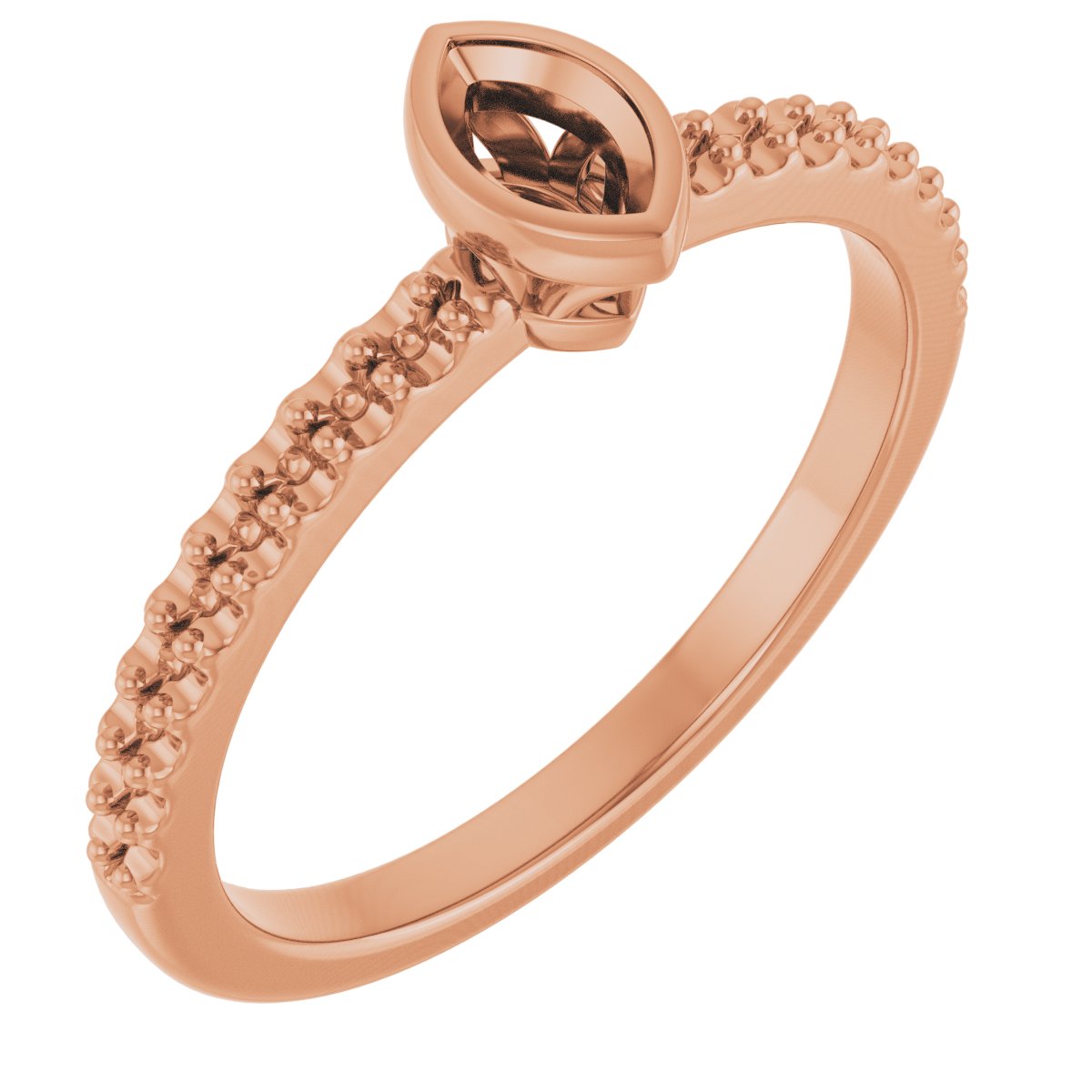 Bezel-Set Engagement Ring