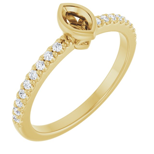 14k Yellow Gold