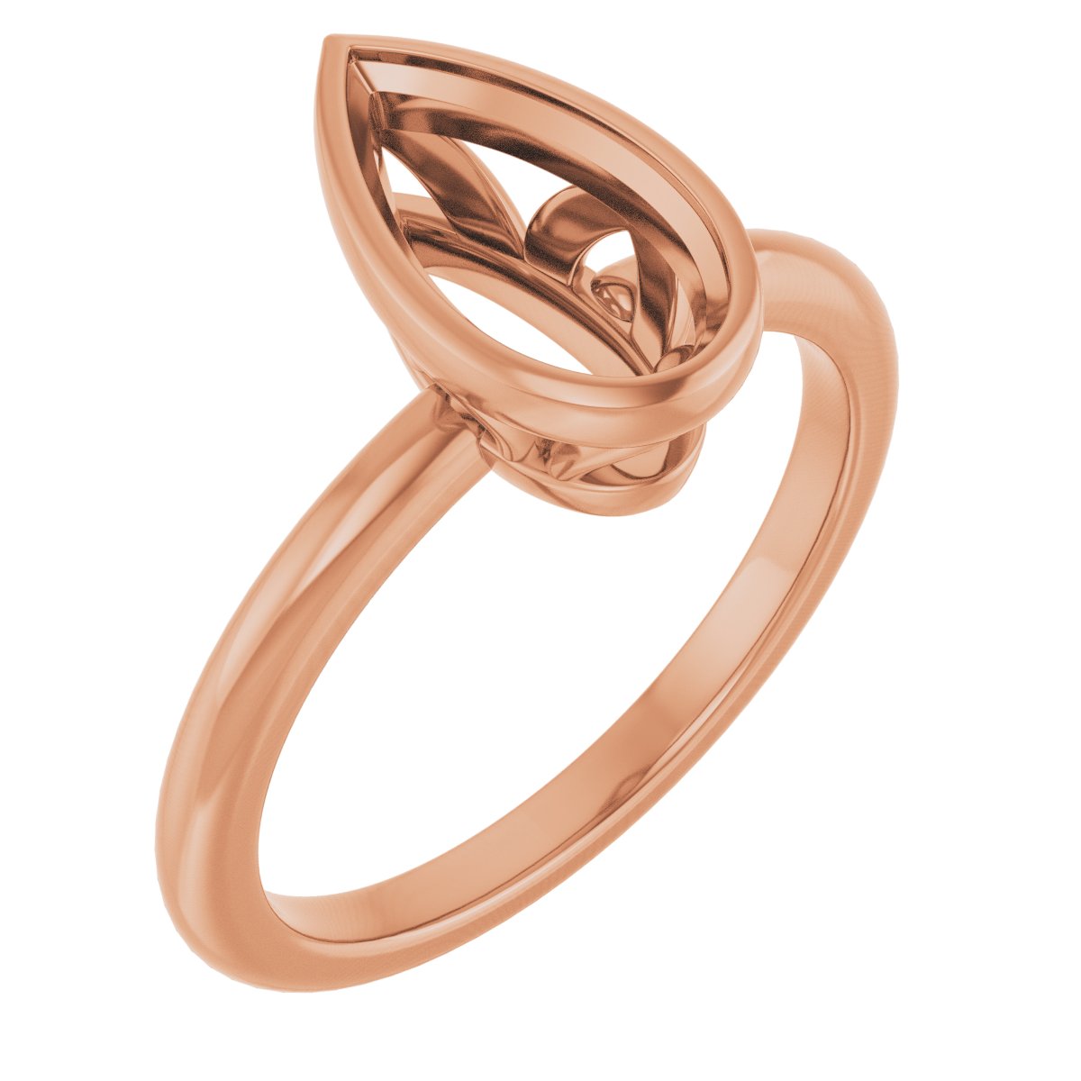 Bezel-Set Engagement Ring