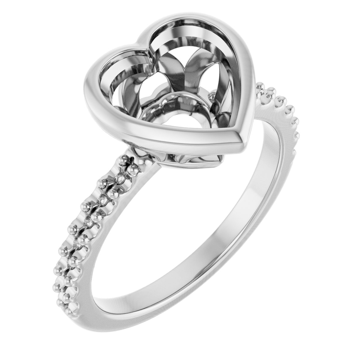 Bezel-Set Engagement Ring