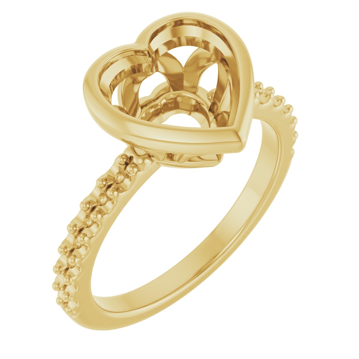 Bezel-Set Engagement Ring