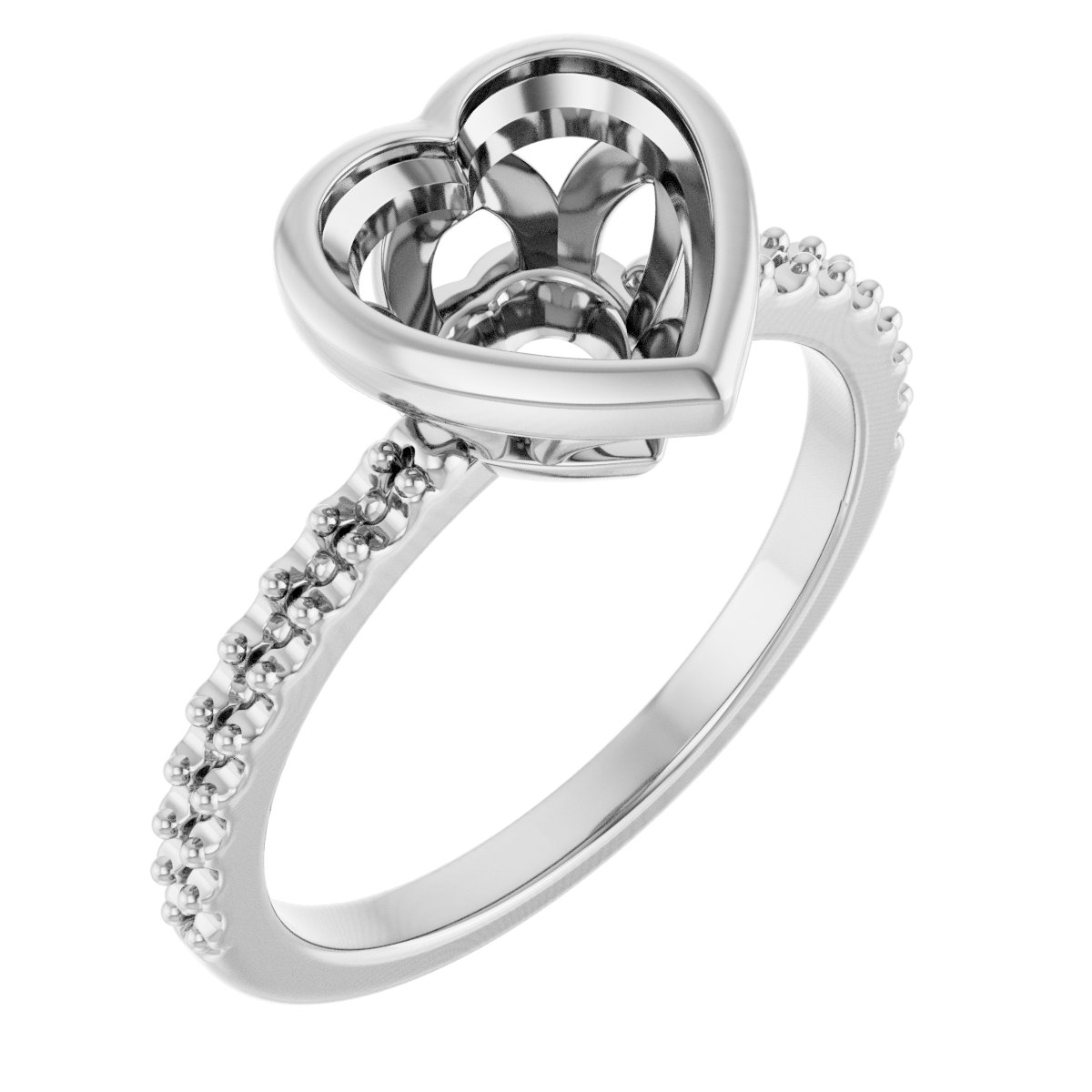 Bezel-Set Engagement Ring