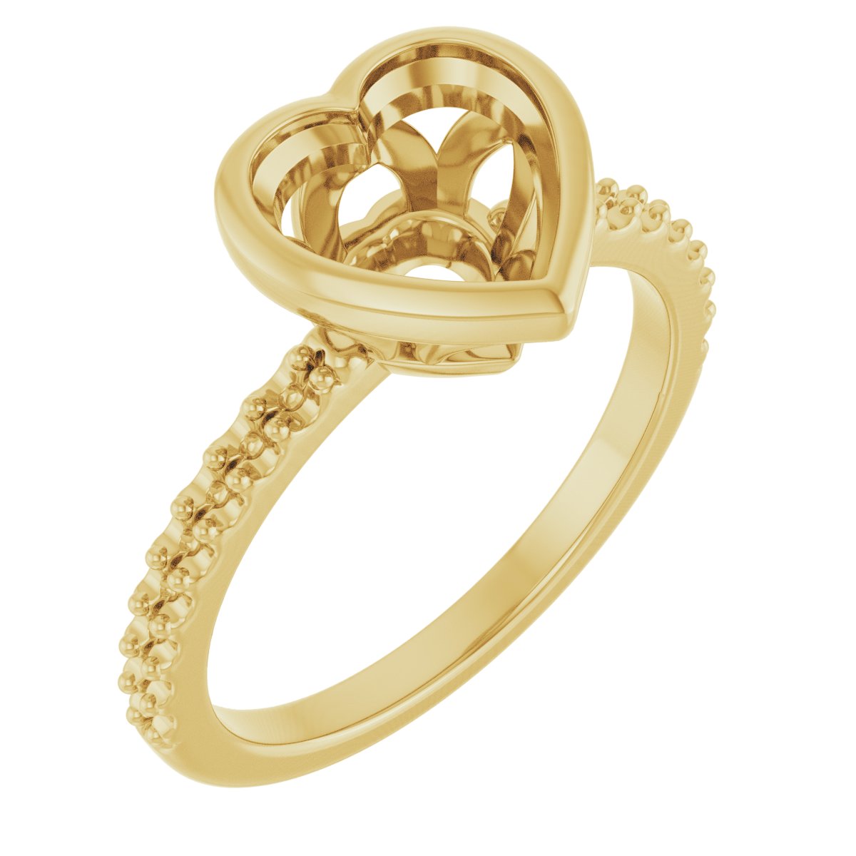 Bezel-Set Engagement Ring