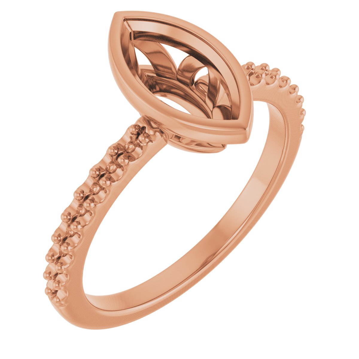 Bezel-Set Engagement Ring