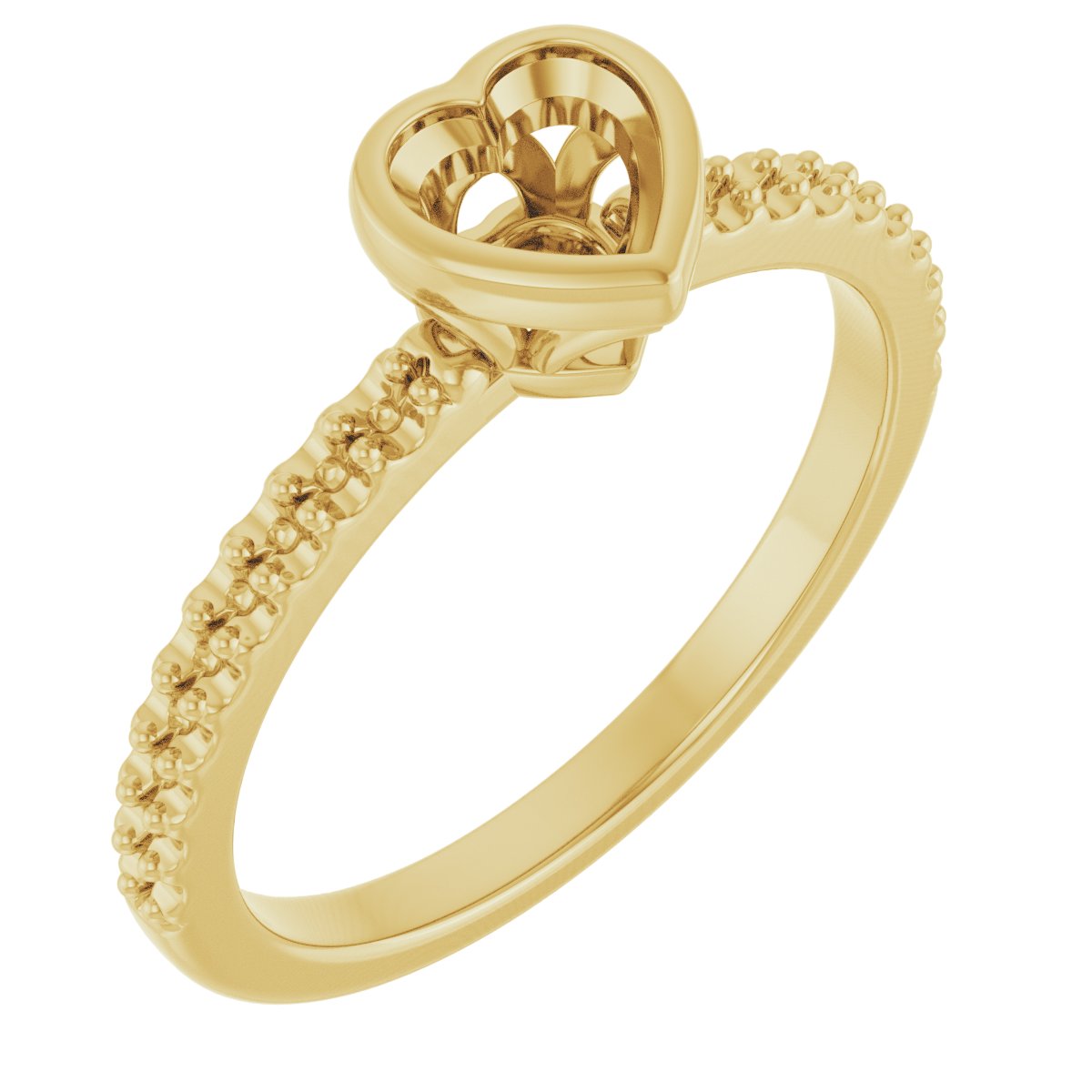 Bezel-Set Engagement Ring