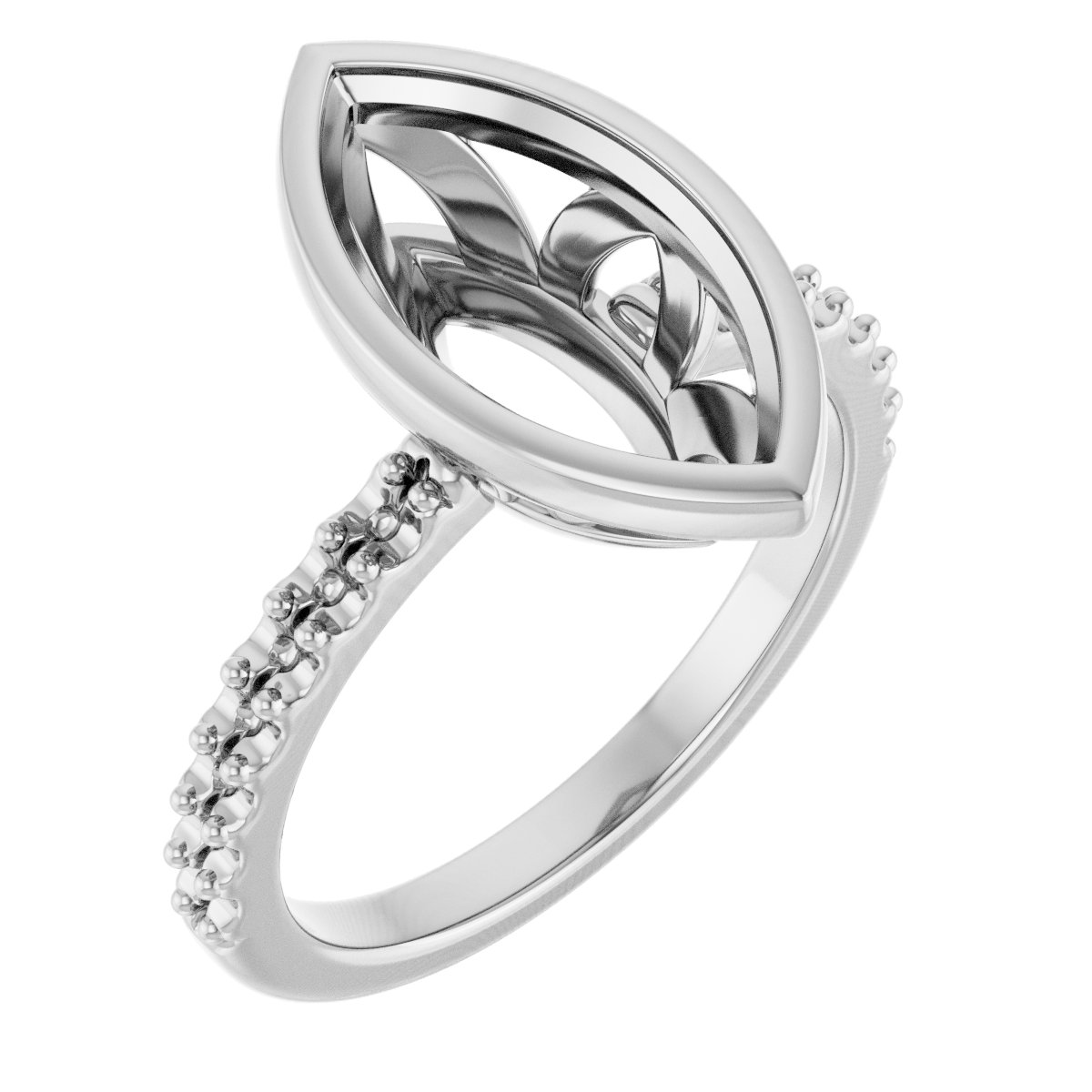 Bezel-Set Engagement Ring