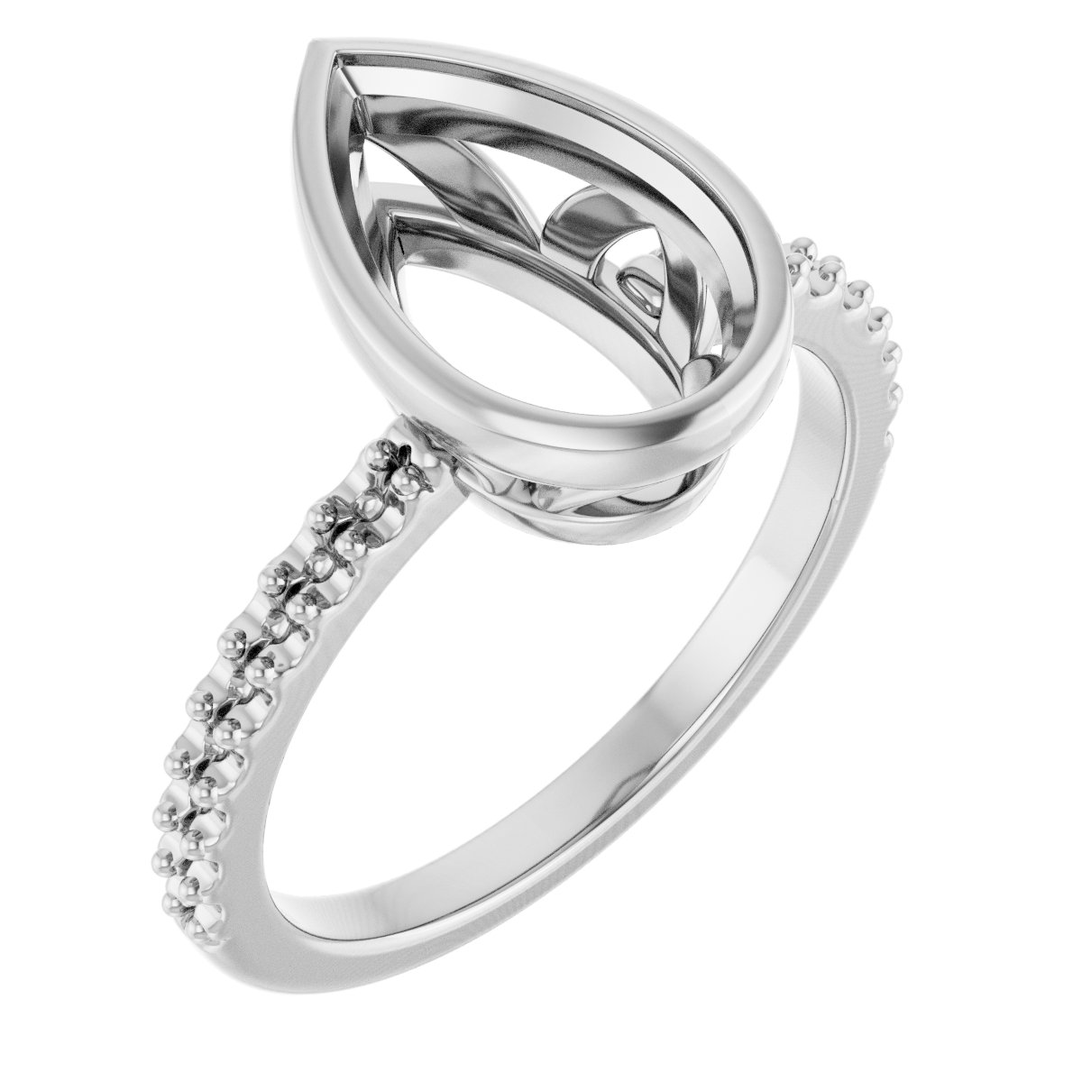 Bezel-Set Engagement Ring
