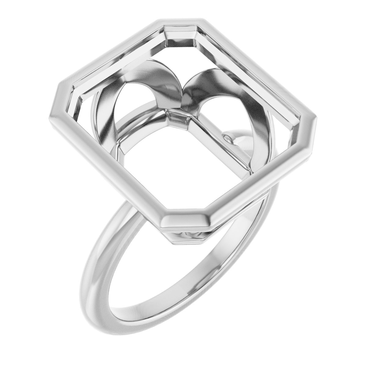 Bezel-Set Engagement Ring