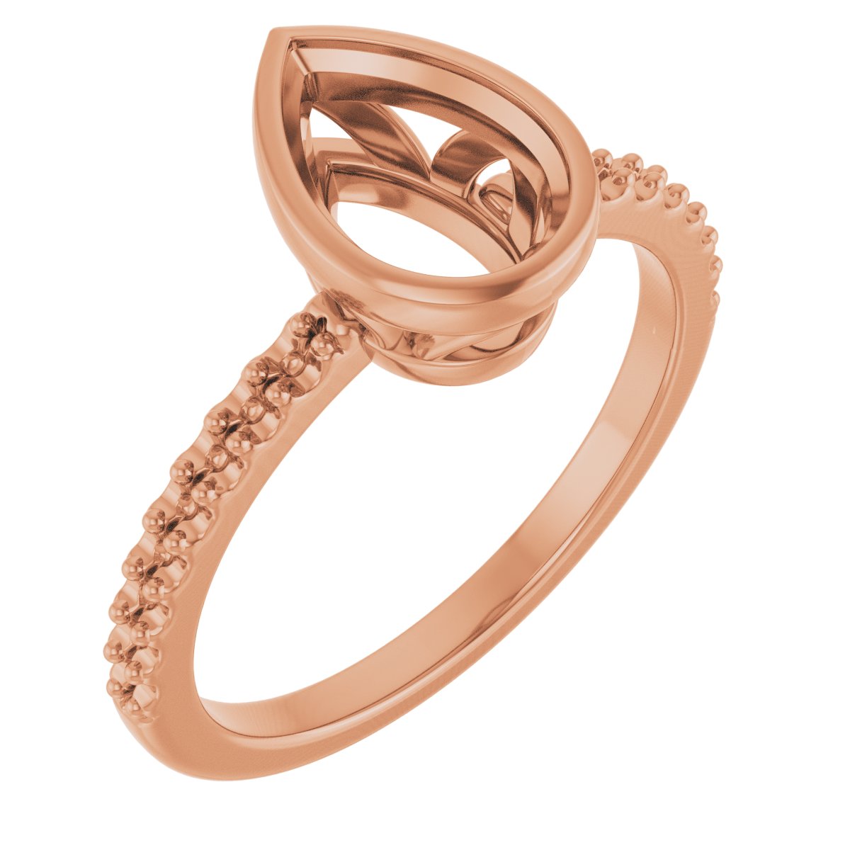 Bezel-Set Engagement Ring