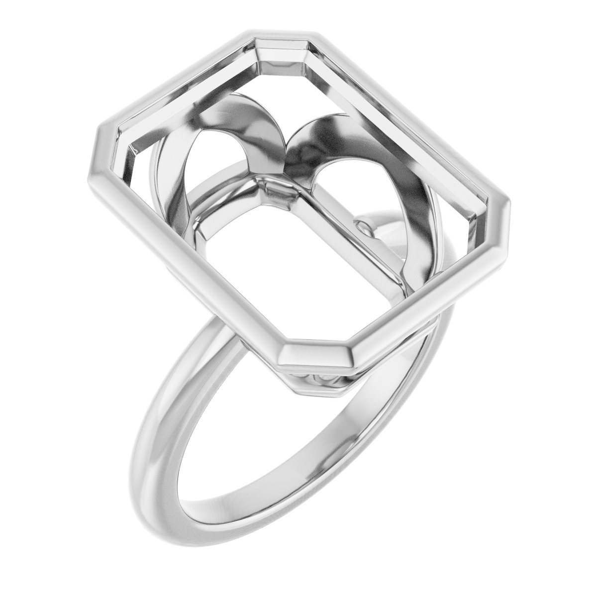 Bezel-Set Engagement Ring