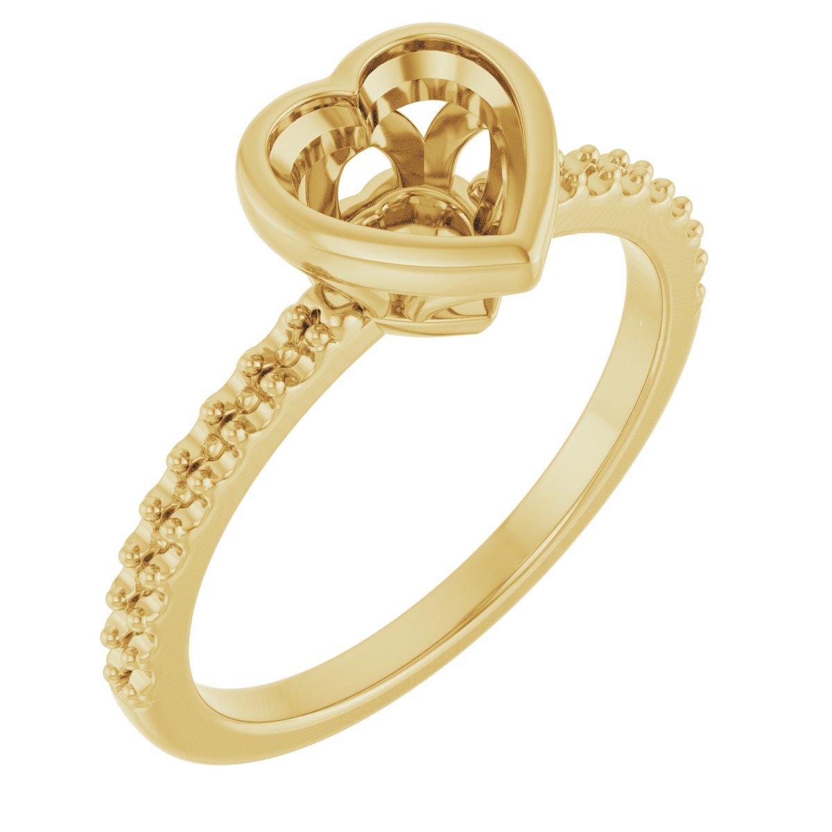 Bezel-Set Engagement Ring