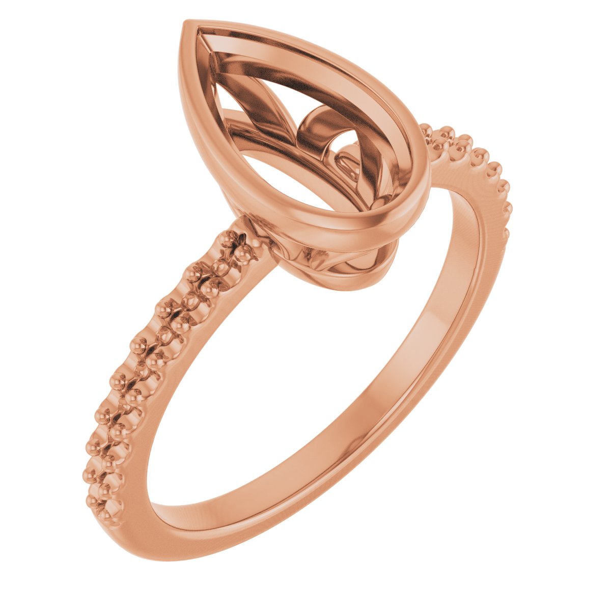 Bezel-Set Engagement Ring