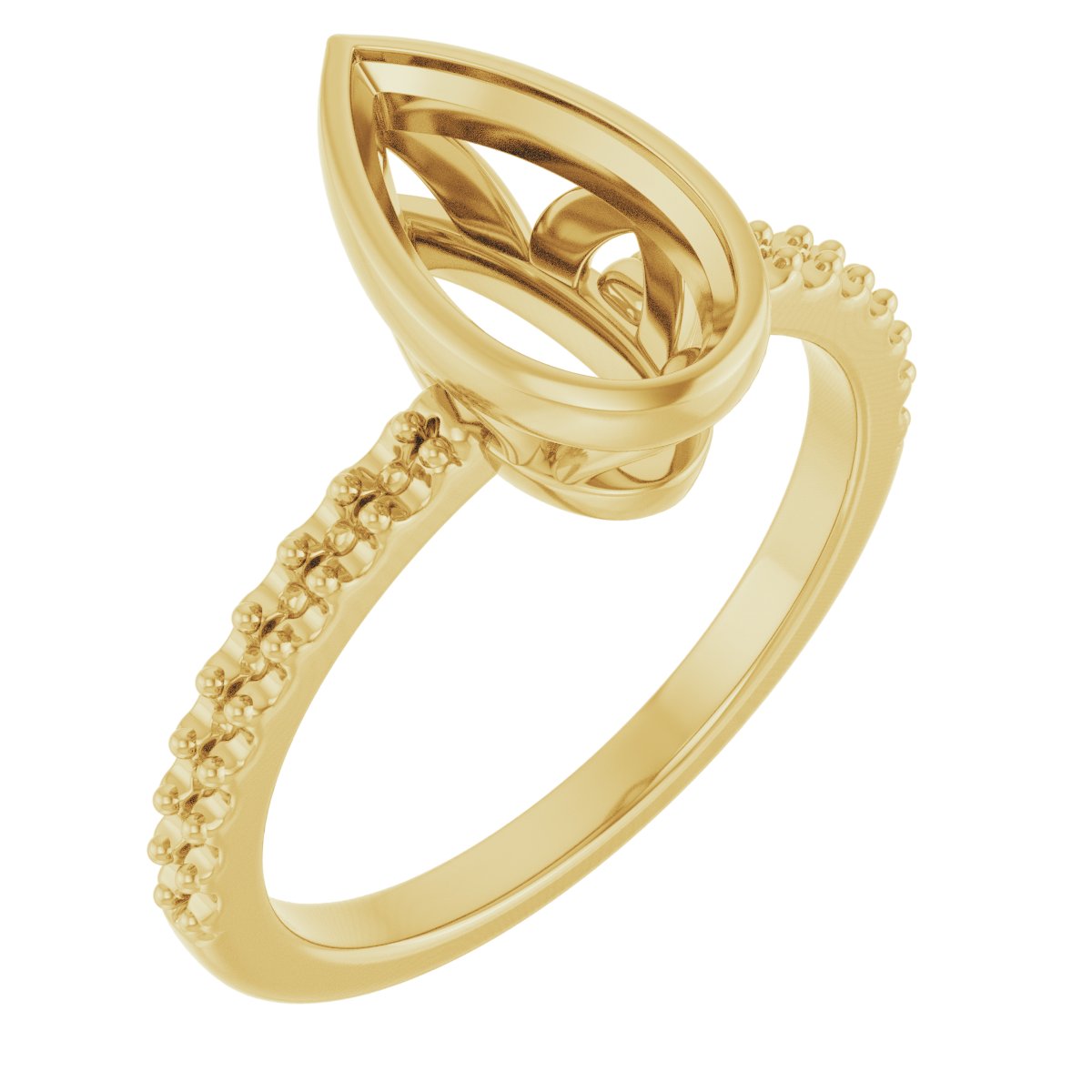 Bezel-Set Engagement Ring