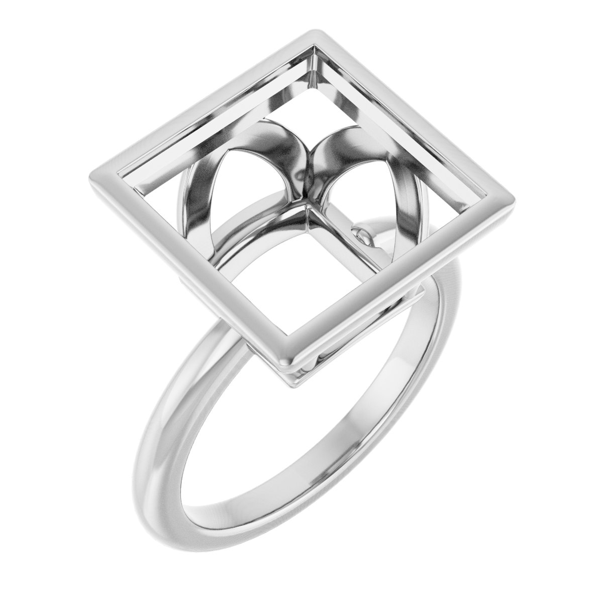 Bezel-Set Engagement Ring