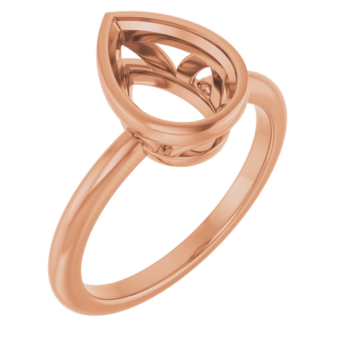 Bezel-Set Engagement Ring