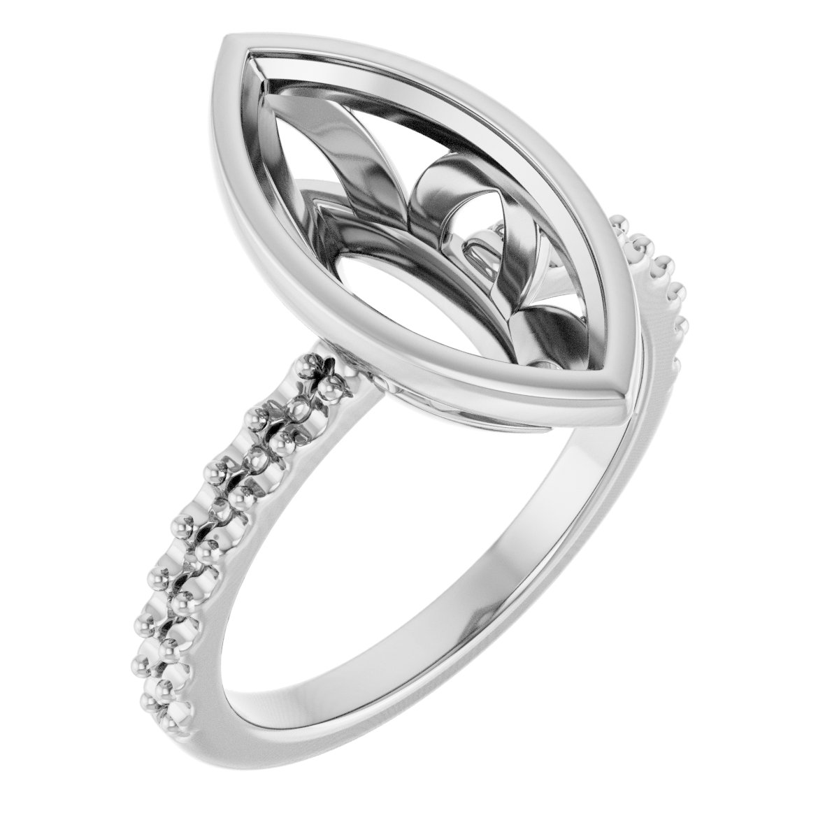 Bezel-Set Engagement Ring