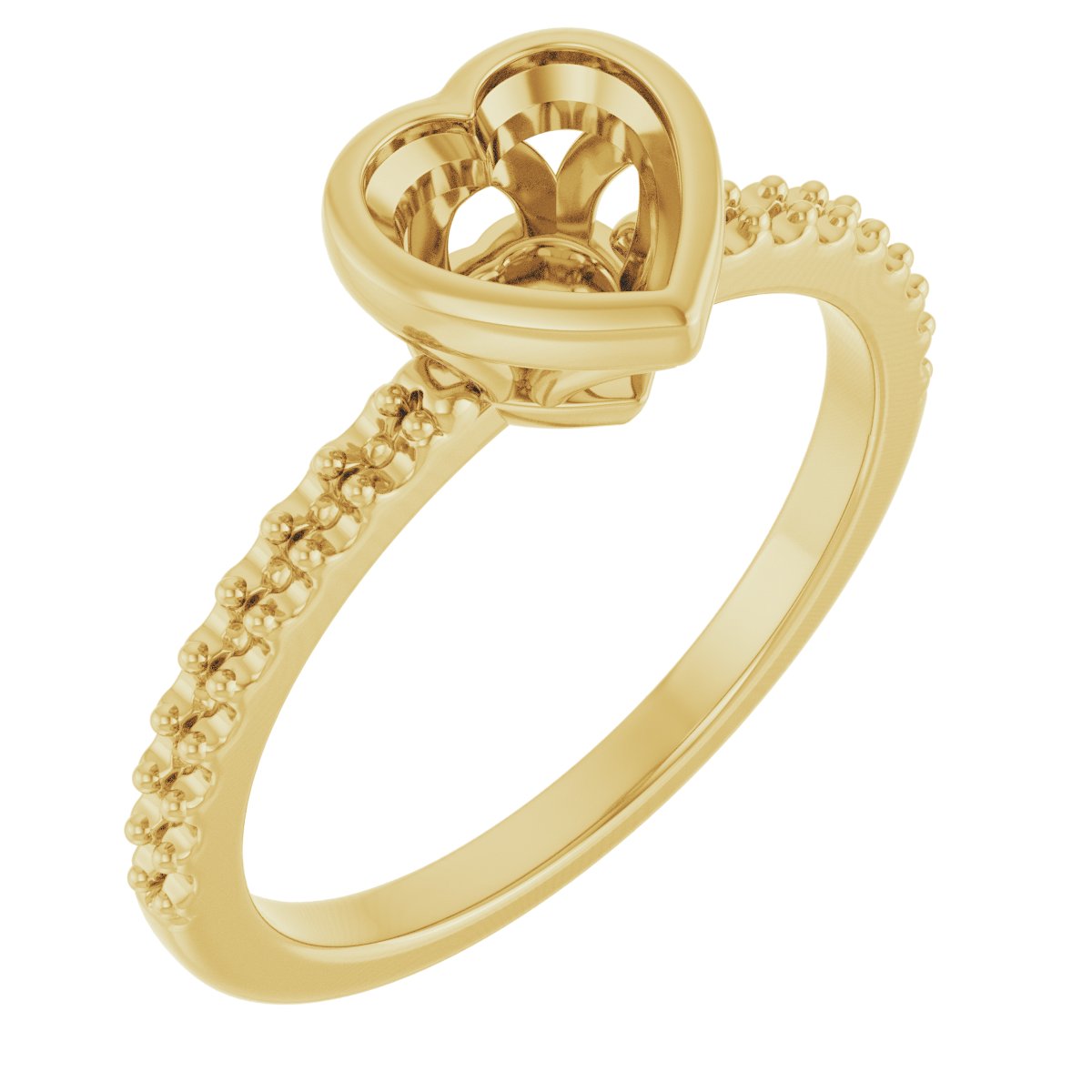 Bezel-Set Engagement Ring