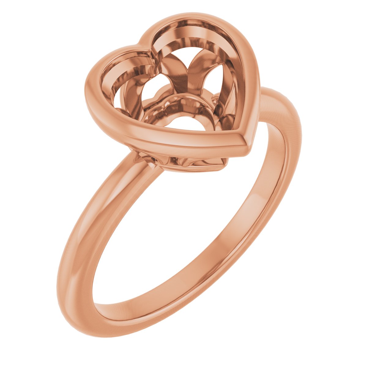 Bezel-Set Engagement Ring