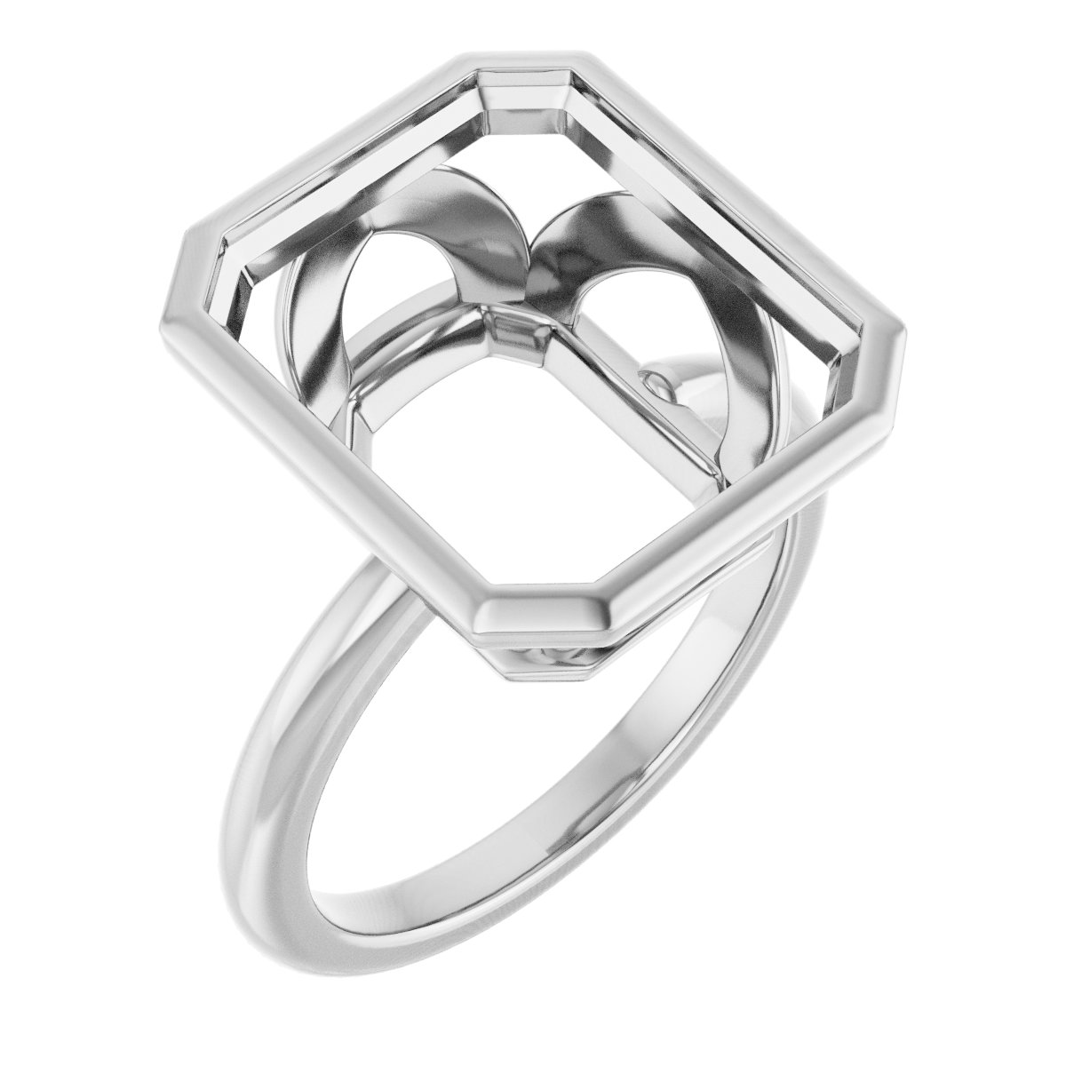 Bezel-Set Engagement Ring