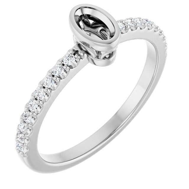 14k White Gold