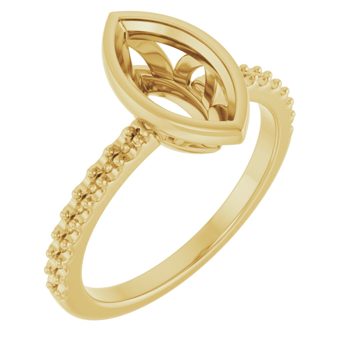 Bezel-Set Engagement Ring