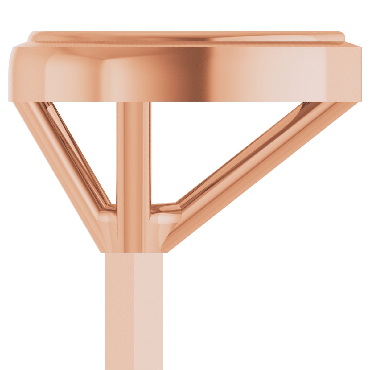 Bezel-Set Low Peg Setting