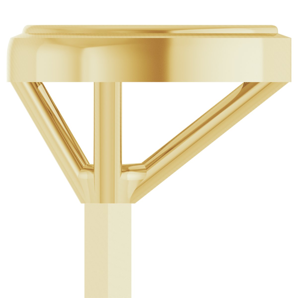 Bezel-Set Low Peg Setting