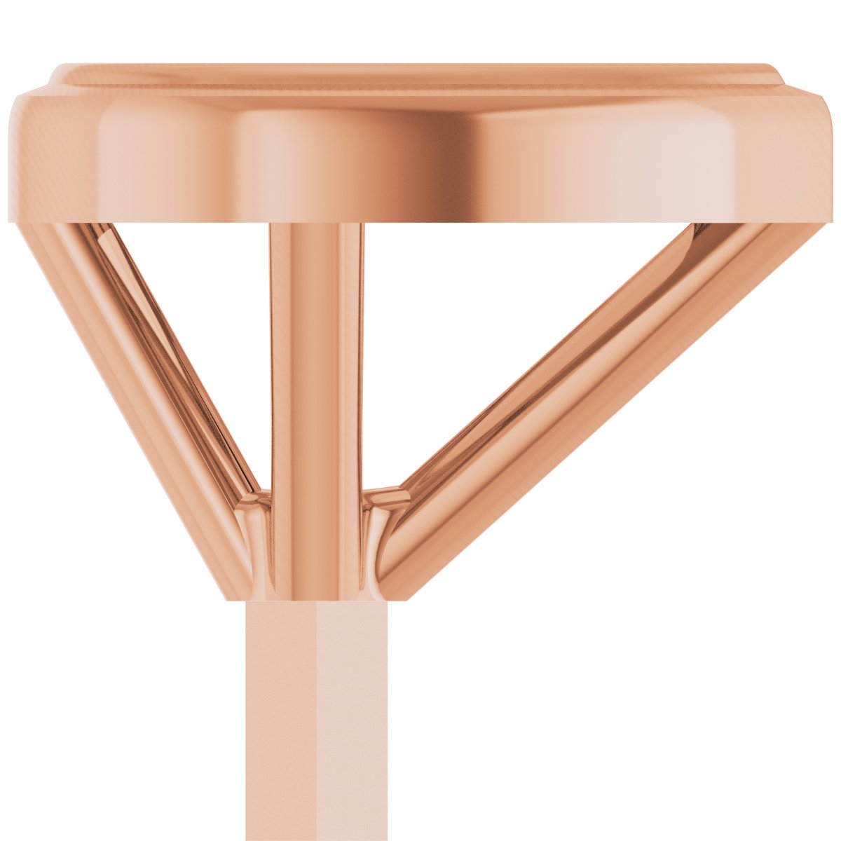 Bezel-Set Low Peg Setting