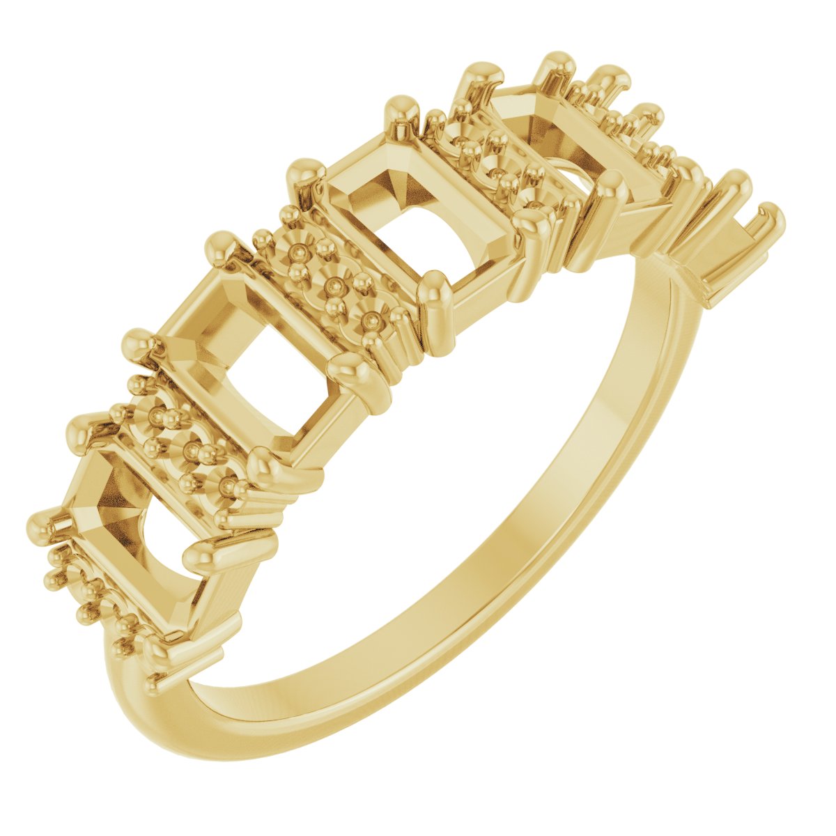 Accented Family Ring