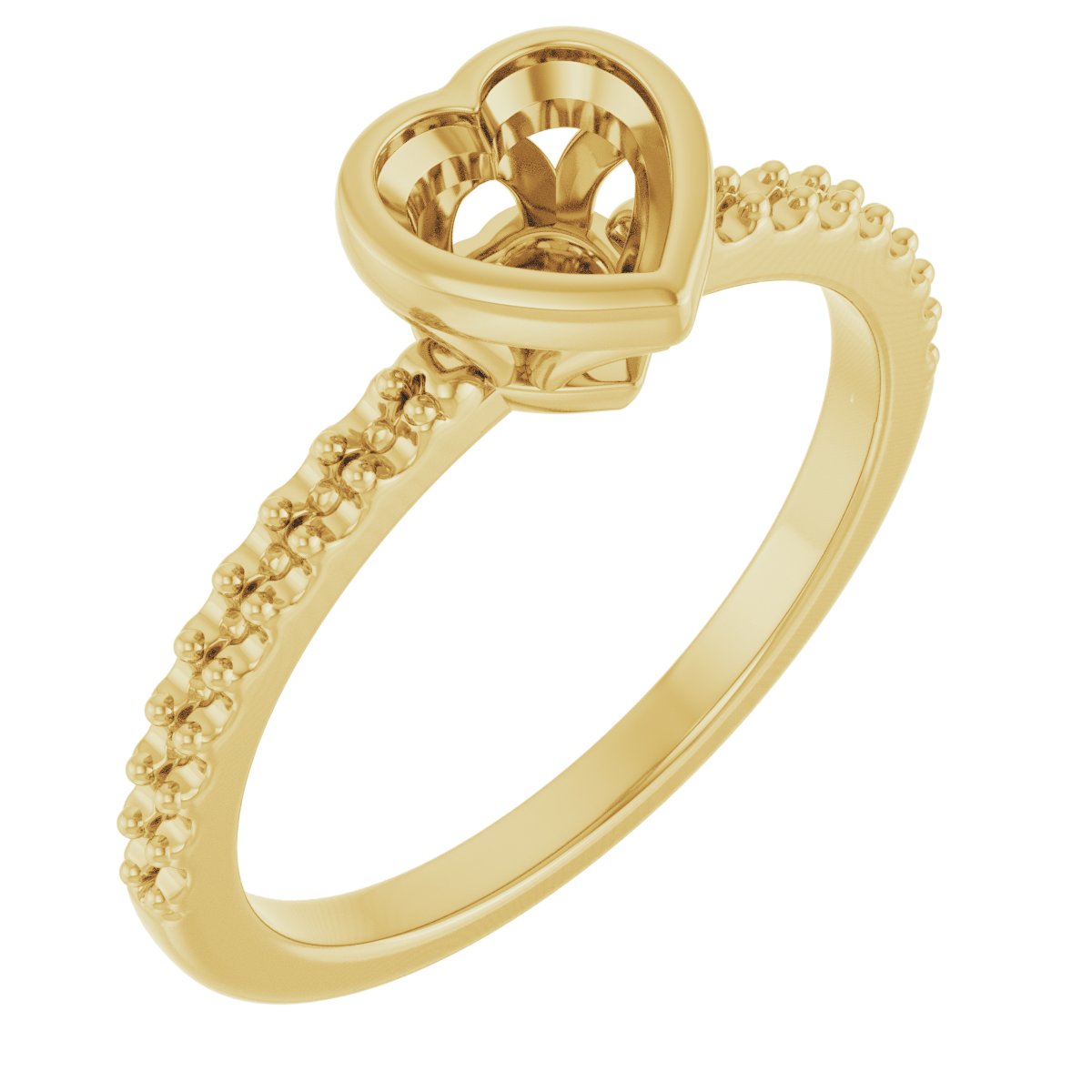 Bezel-Set Engagement Ring