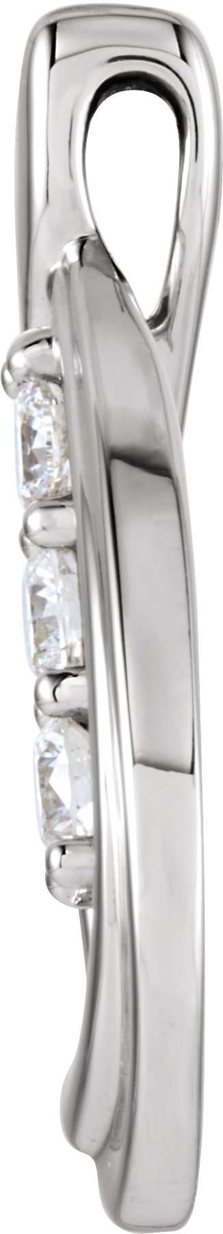 Alternative view of Three-Stone Pendant