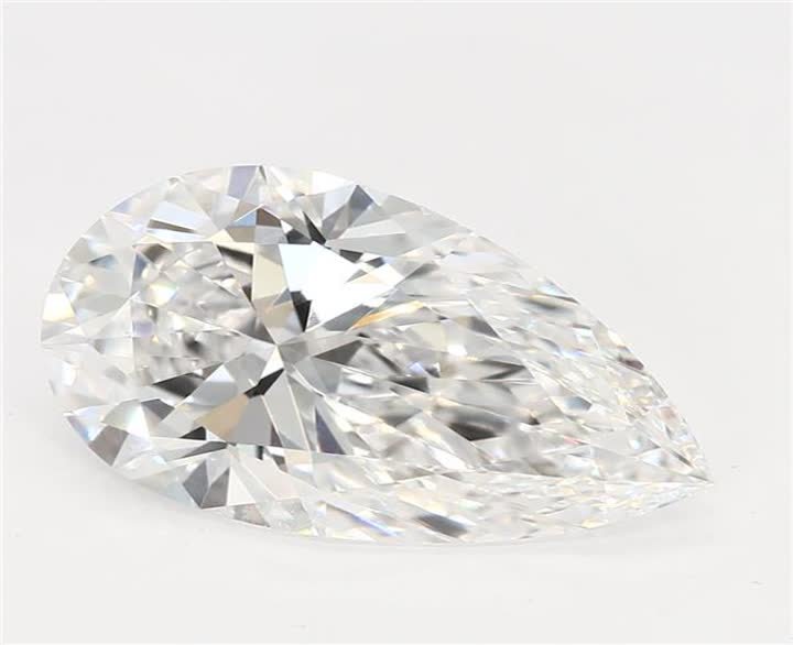 1.55 CT Pear Lab-Grown Diamond Surrey Vancouver Canada Langley Burnaby Richmond