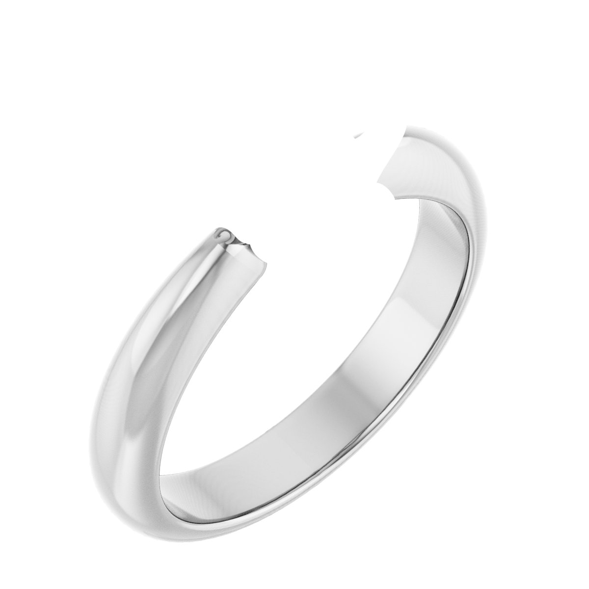 Solitaire Crown-Inspired Engagement Ring
