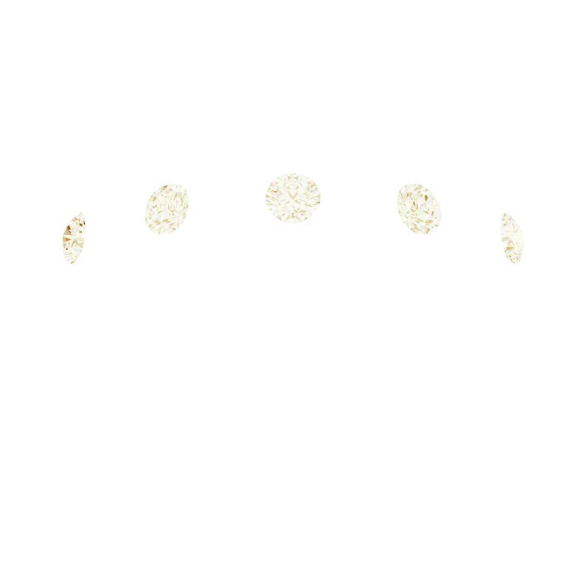 14K Yellow .02 CTW Natural Diamond Anniversary Band Size 4-3