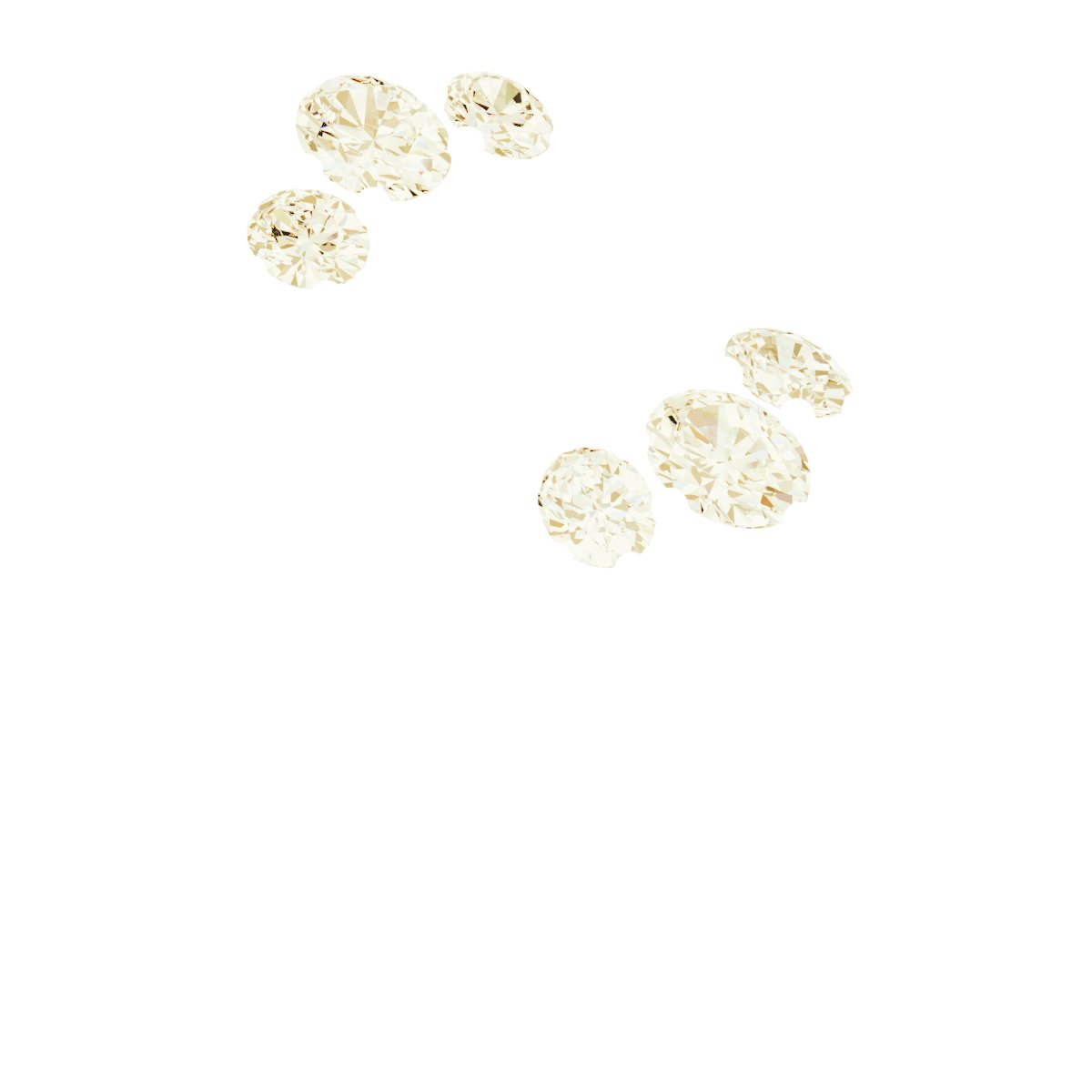 5/8 CTW Natural Diamond Ring Guard – 14K Yellow Gold