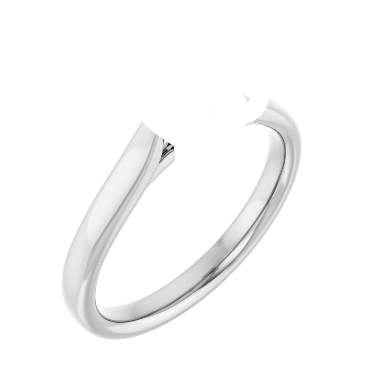 Claw-Prong Solitaire Engagement Ring or Band