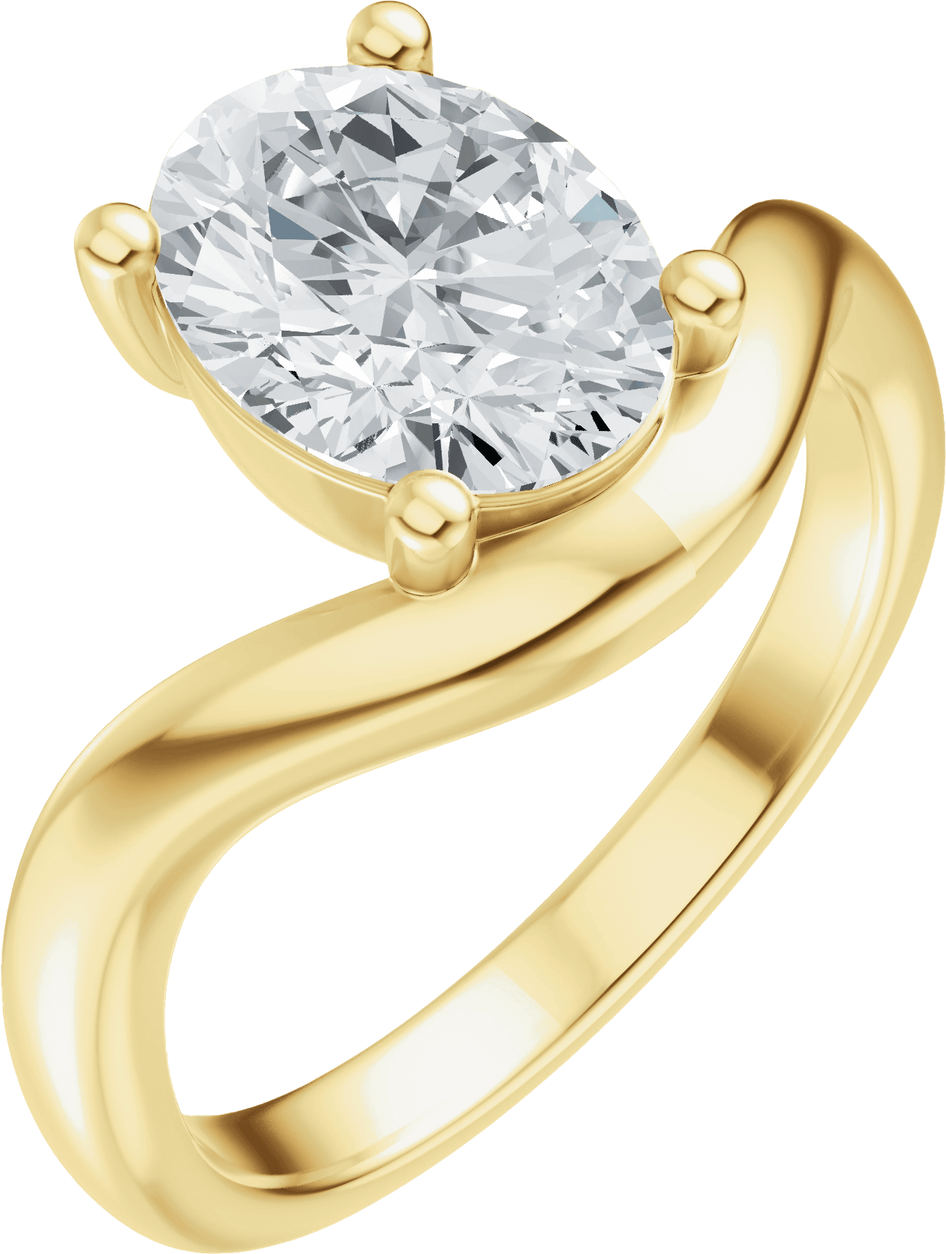 Contour Engagement Ring