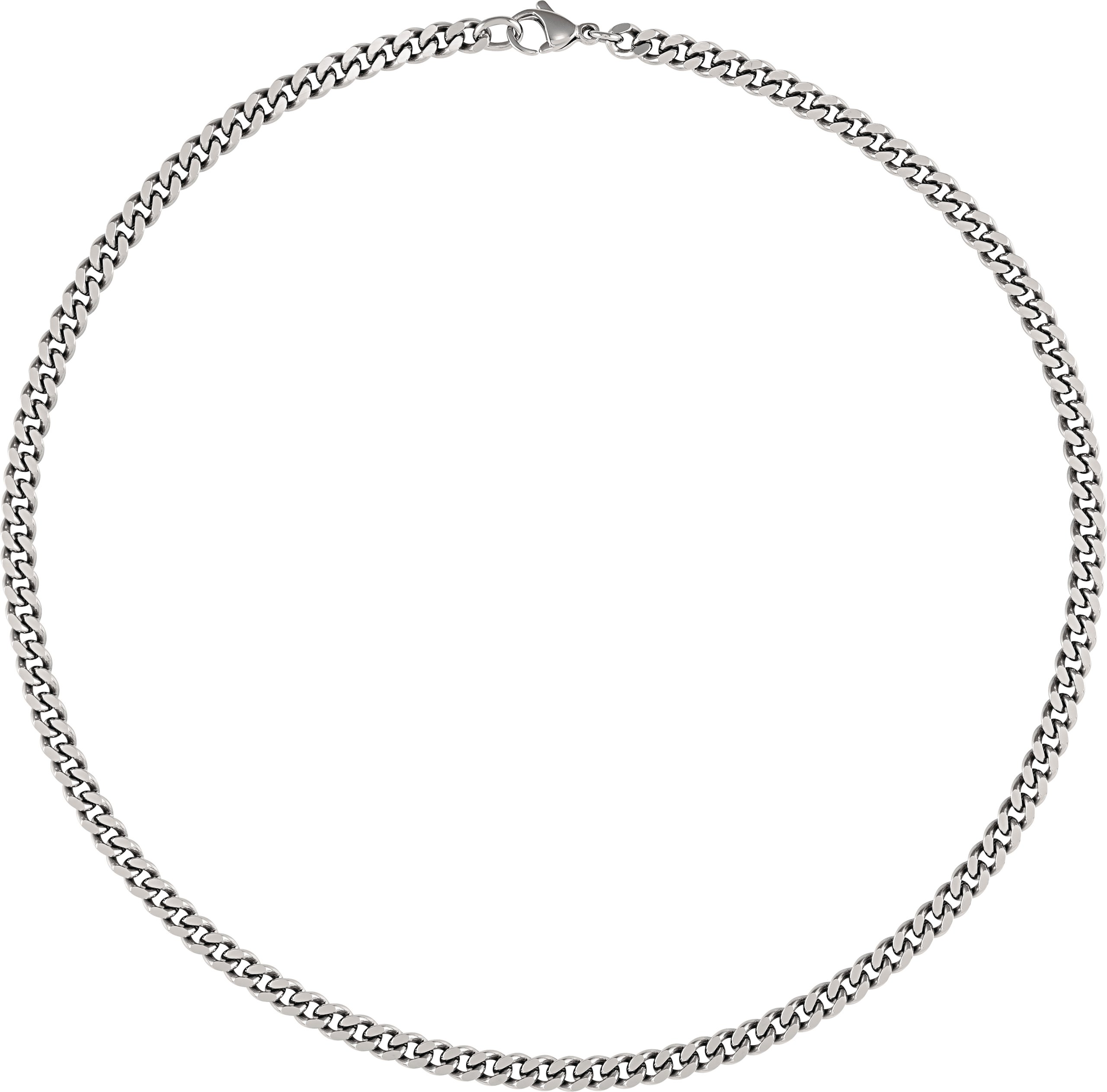 Titanium 5.3 mm Curb 20 Chain