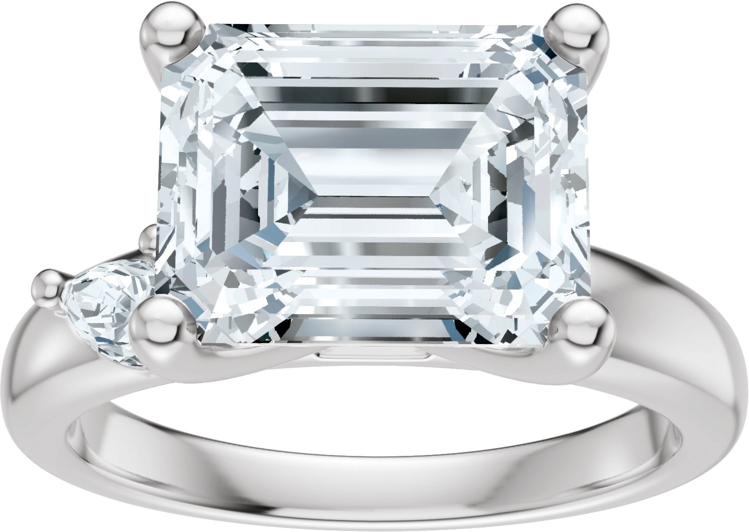 14k-white-10x8-mm-emerald-1-4-ctw-lab-grown-diamond-semi-set-engagement-ring-689443-lg707-p