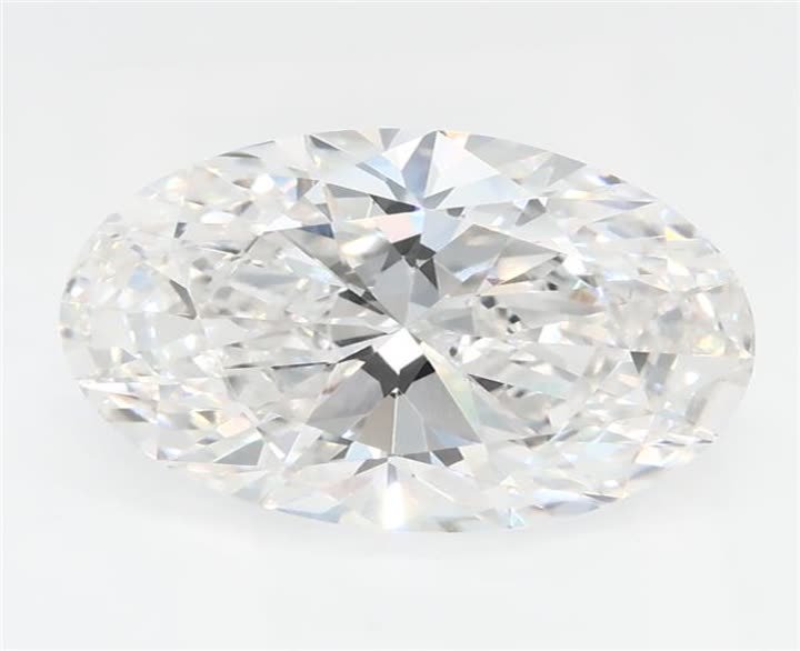 2.01 CT Oval Lab-Grown Diamond Surrey Vancouver Canada Langley Burnaby Richmond