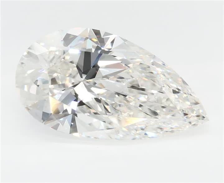 2.5 CT Pear Lab-Grown Diamond Surrey Vancouver Canada Langley Burnaby Richmond