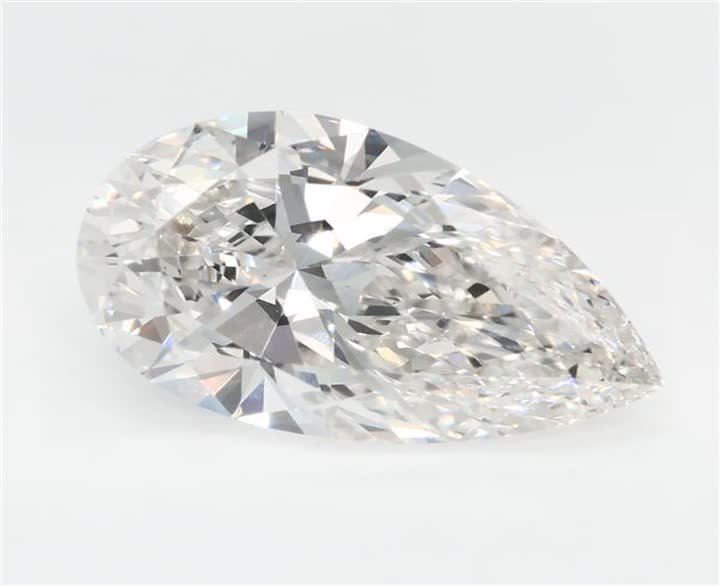3.08 CT Pear Lab-Grown Diamond Surrey Vancouver Canada Langley Burnaby Richmond